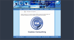 Desktop Screenshot of coates-consulting.com